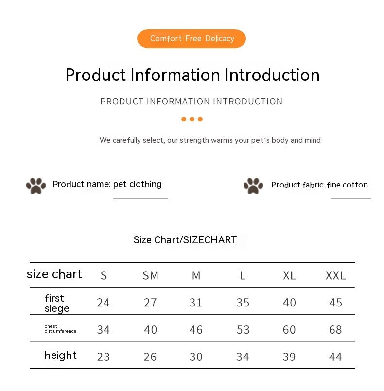 Warm Two Feet Pet Apparel