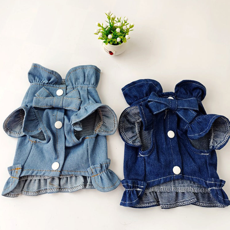 Pets Jeans Dress Apparel