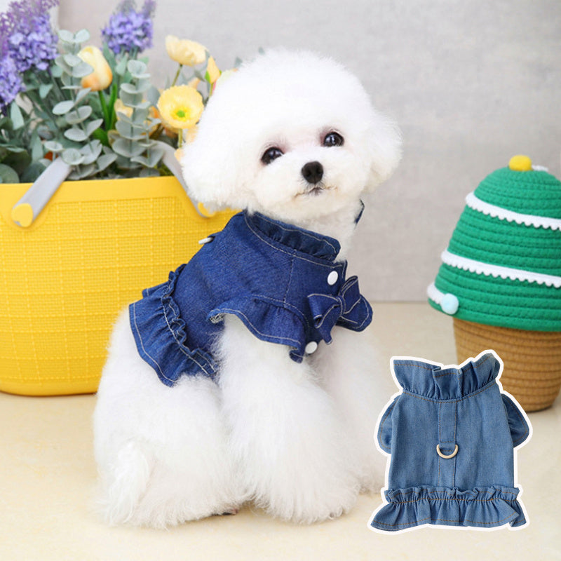 Pets Jeans Dress Apparel